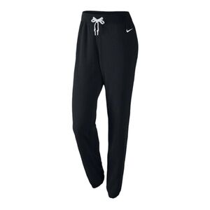 Nike NWT Black Swoosh Loose Fit Sweatpants Size Medium